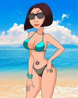 Megamind Porn Bikini - Colette Tatou in a bikini with sunglasses (2) by dyneal on DeviantArt