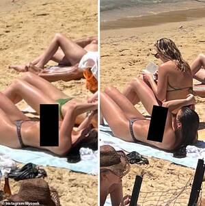 beach nudity uncensored - Personal trainer photographed topless without her consent on a Sydney beach  | Daily Mail Online