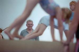 Girl Rams Track Team Porn - Longtime U.S. national team coach Don Peters is shown working with gymnasts  at SCATS in Huntington