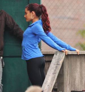 Ariana Grande Sexy Ass - ariana grande ass photos | Ariana Grande Filming \