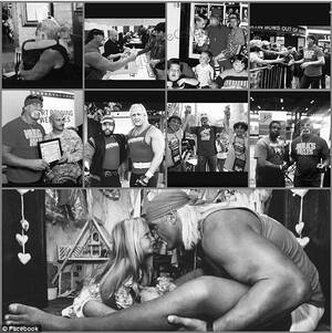 Brooke Hogan Sex Porn - Hulk Hogan's daughter defends father after he was fired by WWE for racist  rant | Daily Mail Online