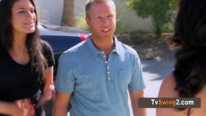 Husband Wife Sex Party Host - Husband Is Worried About Sharing His Wife At The Swingers Party - EPORNER