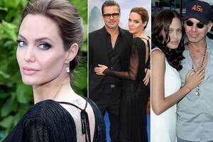 Angelina Jolie Lesbian Porn - As Angelina Jolie files for divorce from Brad Pitt here is a look at her  tangled love story - Irish Mirror Online