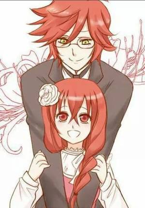 black butler hentai videos - Black Butler - Young Grell and young Madame Red