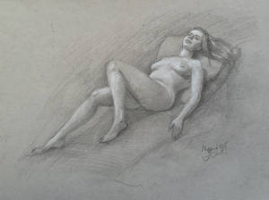 black nude sketches - sources are Chasing That Big D Harsh Violent Deluxe, the