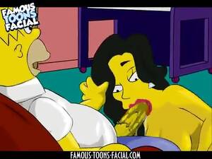 famous toons simpsons - The Simpsons threesome porn video - Pornjam.com