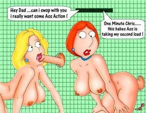 Family Guy Mrs. Lockhart Porn - Lois and mrs Lockhart perplexed at the fact they are being pulverized by  Chris and Peter through the glory slotâ€¦ â€“ Family Guy Hentai