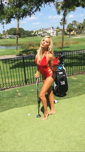 belen mozo upskirt - On the green