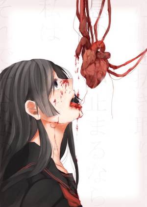 Female Guro Porn - Dark Anime Art, Dark Art, Emo Anime Girl, Manga Girl, Gothic Anime, Pastel  Goth Art, Ero Guro, Creepy Art, Blood Art