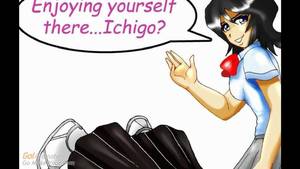 Anime Sex Feet - ichigo licks rukia soles - foot fetish