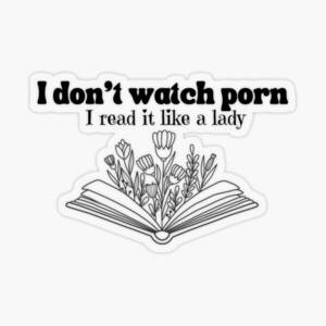 Lady T Porn - I dont watch porn i read it like a lady T-shirt \