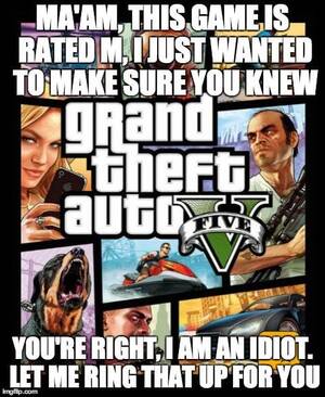 Gta 5 Porn Captions - As a GameStop employee, this is how I will spend my GTA launch day  [Fixed][Fixed] : r/gaming