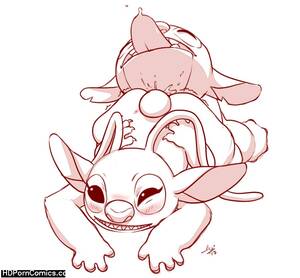 angel and stitch anal hentai - Stitch x Angel comic porn | HD Porn Comics