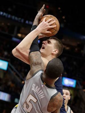 Basketball Player Cartoon - traci lords porn stream Harris scores 32 as Nuggets roll LeBron, Nuggets  126-117