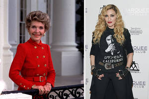 Madonna Blowjob Porn - Nancy Reagan Oral Sex Explained