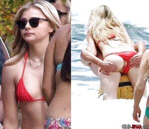 nude beach asshole - Actress Chloe Grace Moretz. \