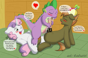 Button Sweetie Belle Porn Comics - Rule 34 - 2014 anal anal sex animal genitalia bisexual brown fur button  mash (mlp) caluriri cum cum in mouth cum inside dildo equine erection  female ...