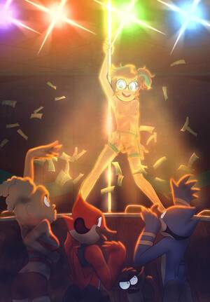 Eileen From Regular Show Porn - Eileen stripping for the gang (drockdraw) [Regular Show, Eileen] : r/rule34