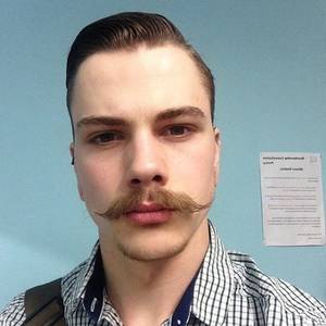 1910s Porn Curled Mustache - handlebar mustache