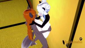 3d Panda Porn - Furry Hentai 3D Yiff - Grey Fox & Panda Bear first Time Sex - Pornhub.com