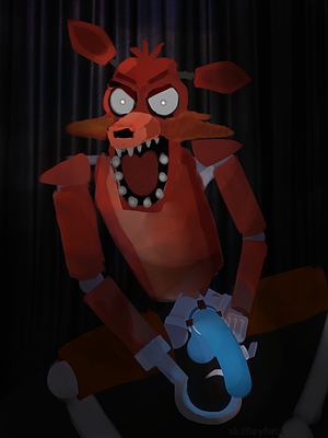 Foxy The Pirate Porn - Rule 34 - 1boy anthro balls canine five nights at freddy's fox foxy (fnaf)  hook machine male male only mammal mechanical open mouth penis pirate robot  sharp teeth sitting skittleytwix smooth skin