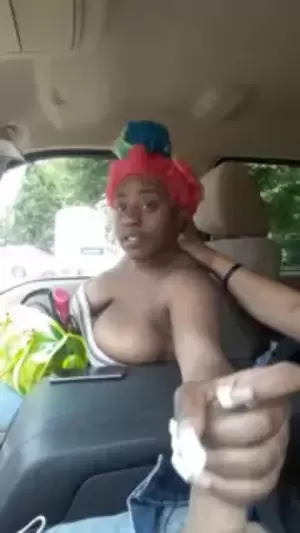 ebony girl handjob car - Black Woman in Car handjob with cum | xHamster