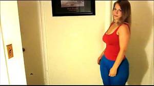 Chubby Leggings Porn - Mal Malloy ( my love!) in Blue leggings! - Porn.