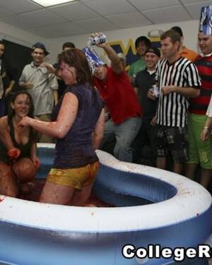 college sex party water - Mud wrestling coeds get naked at a college party Porn Pictures, XXX Photos,  Sex Images #3269578 - PICTOA