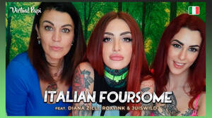 Italian Foursome Porn - Italian Foursome: Diana Zilli, Juiswild by Virtual Papi : VR Porn Database