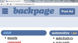 Backpage Sex Ads - Online classified website Backpage.com takes down adult section amid  government pressure | Fox 59