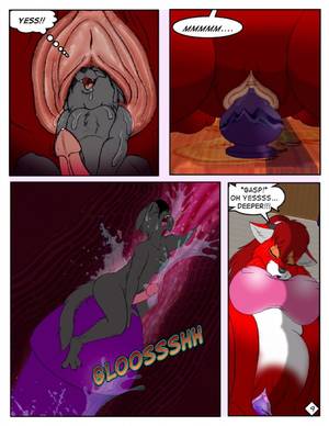 Homestuck Vore Porn - e621 anthro bottomless canine cat clothed clothing comic dildo  dildo_sitting duo erection feline female fox larger_female