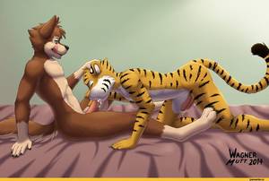 Furry Tiger - Active WagnerMutt in yiff and furry art. #furry #yiff #wagnermutt #dog