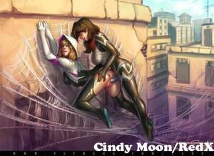 Gwen Homemade Porn - Cindy Moon/Silk giving Spider-Gwen a nice hard fuck with a homemade  strap-on [Marvel] (Sabu) from homemade lesbian strapPost - RedXXX.cc