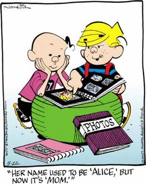 Dennis The Menace Mom Porn With 2 - Born 2 Menace â€“ The Comics Curmudgeon