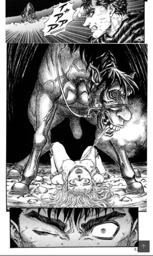 Drawing Female Animal Porn Orgy - Y'all ever question this manga sometimes or is it normal to y'all? I'm new  to berserker. : r/Berserk