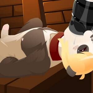 Anthro Panda Porn - Force Feeding Panda Gay Blowjobs Game - Gaymes