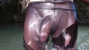 massive public cumshots - Jerking off in a public river untill I drop a massive cumshot in my see  thru leggings - Free Porn Videos - YouPornGay
