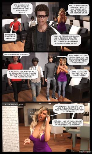 Bang Bang Cartoon - The Gang Bang Theory - PennyÂ´s Rape -Volume 1 porn comic - the best cartoon  porn comics, Rule 34 | MULT34