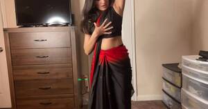 naked nude desi sari red - Indian porn. Desi Bhabhi getting horny for anal sex nude dance In saree |  AREA51.PORN