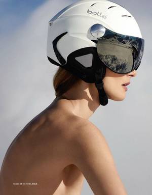 Helmet Porn - Malgosia Bela for Lui Magazine February 2014