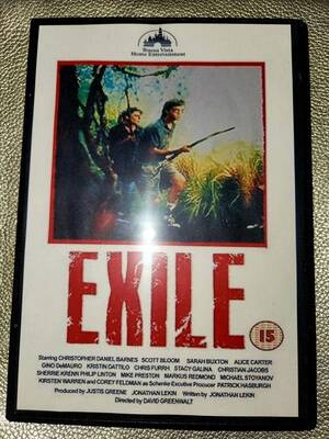 Forbidden Rare Porn Dvd Covers - Exile dvd 1990 Corey Feldman Scott Bloom ULTRA RARE - Etsy