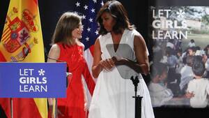 Michelle Obama Sex Story - Education: In Madrid, Michelle Obama calls for global fight against gender  inequality | International | EL PAÃS English