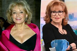 Barbara Walters Black Porn - The View's Joy Behar jokes about Barbara Walters' 'porn' smile