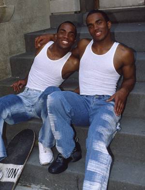 black twins porn - Gay