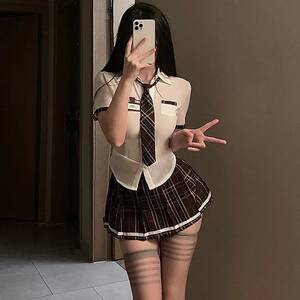 girl in uniform - Sexy Lingerie School Student Uniform Role Play Costume Women Cute Mini  Skirt Tight Blouse Set Porn College Girl Cosplay Anime 240102 From Kai03,  $13.13 | DHgate.Com