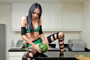 ladyboy areeya melon - Longmint: Mint - Ill Show You How To Fuck A Watermelon [HD 720p]