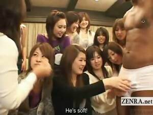 asian cfnm black - Subtitled Japanese Students CFNM With Large Black Man at DrTuber