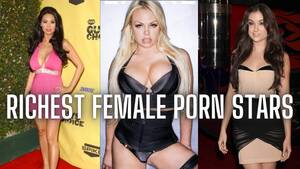 Millionaire Women Porn Stars - Top 10 Richest Female Porn Stars - YouTube