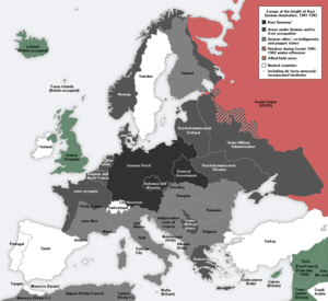 Nazi Euro Porn - Europe at the Height of Nazi Domination [1024x939] : r/MapPorn