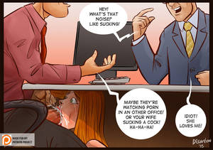 hentai under desk upskirt - Desk job hentai Â· India Summer Pulls Her Panties Down Ass